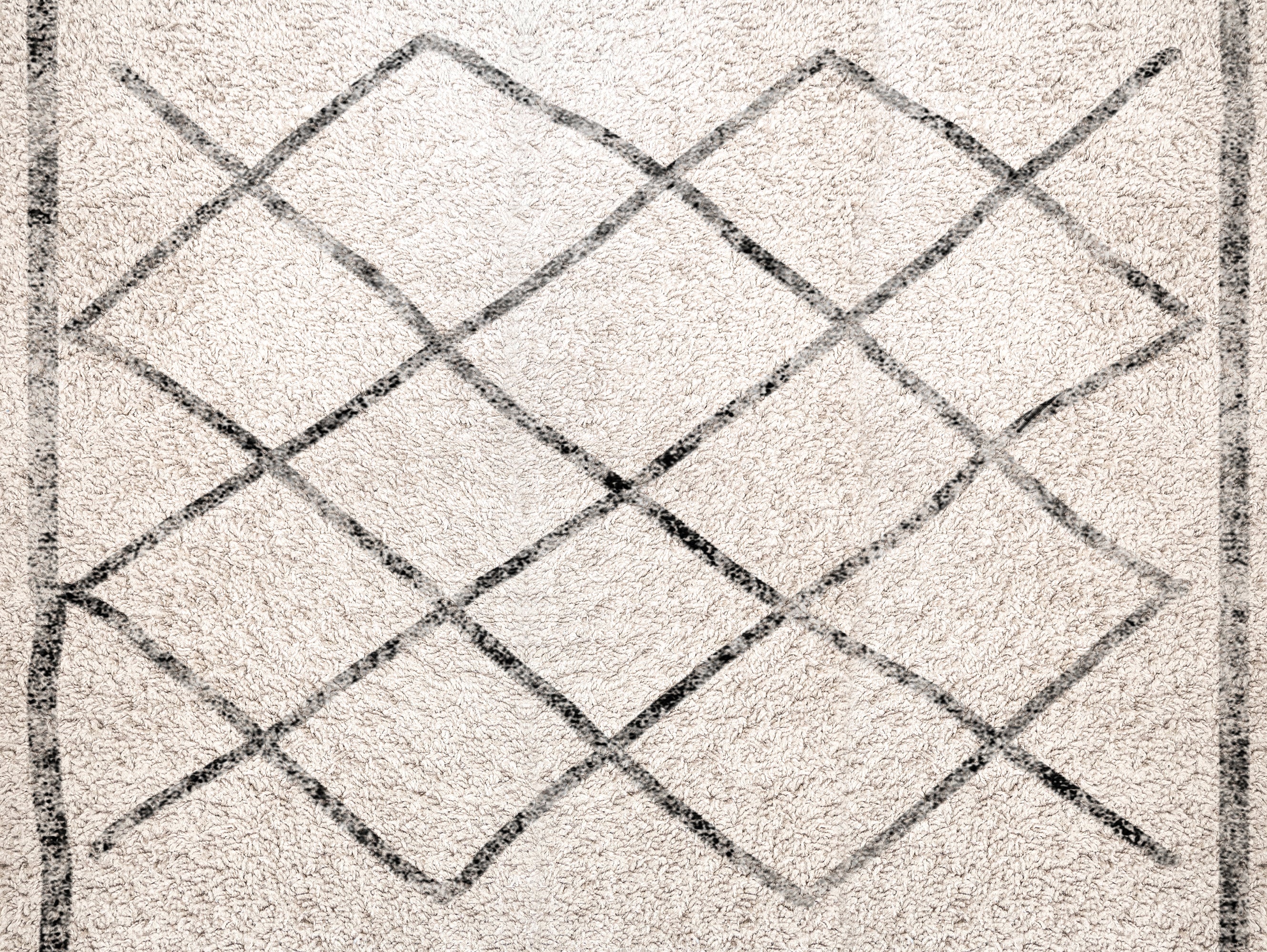 Alfombra de vinilo, dalia 200x266 cm - pvc antideslizante, lisa impresa, vinilica para cocina o salón, lavable