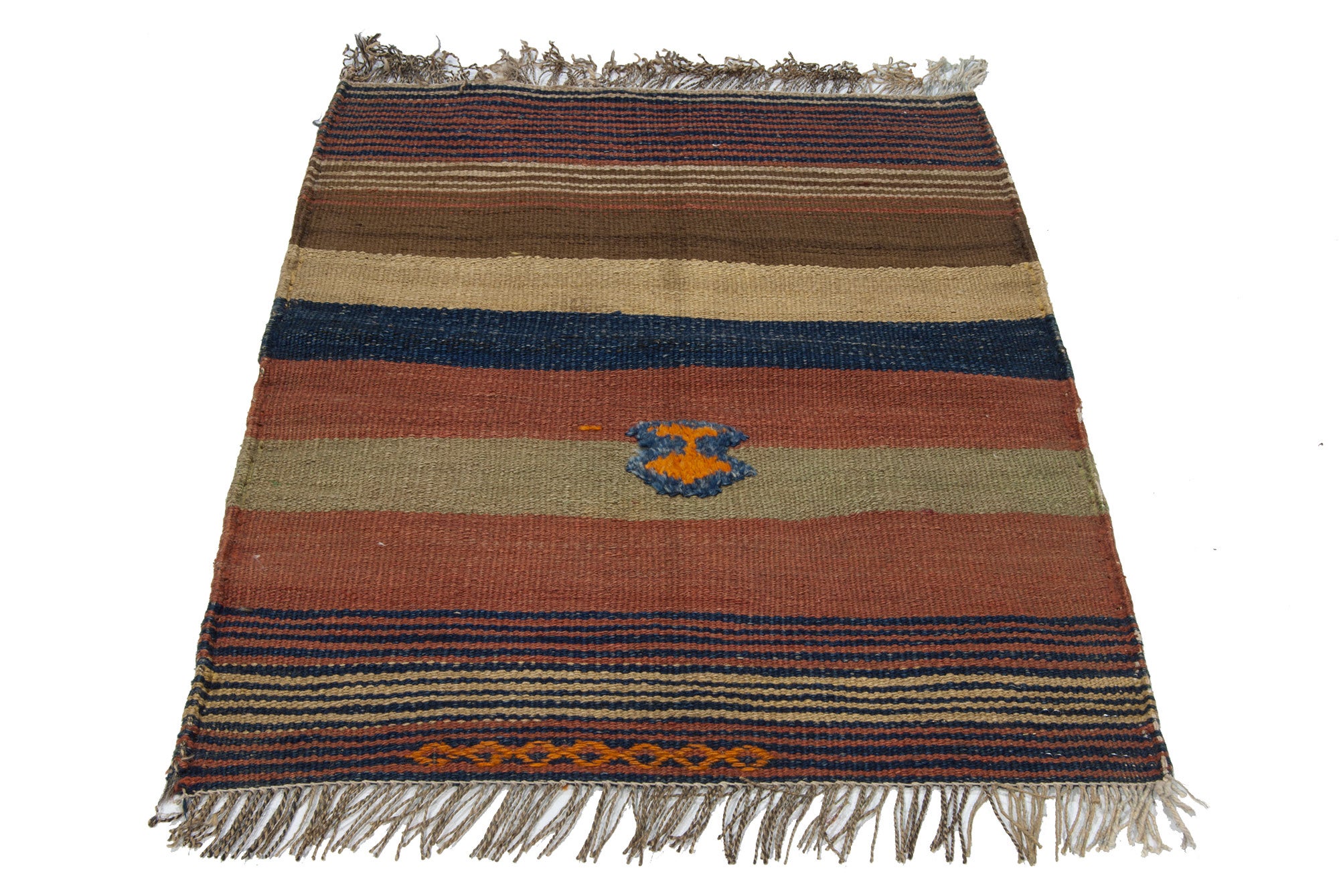 Oryginalny, ręcznie wykonany rustykalny Kilim / Cicim CM 85x65