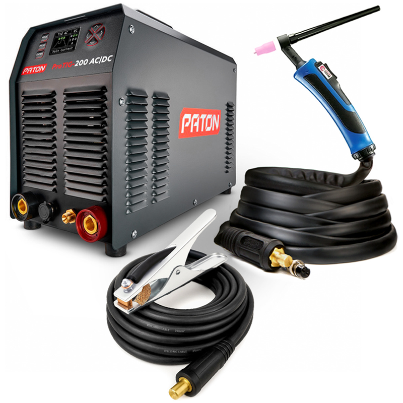 PATON ProTIG-200 Spawarka Spawarka TIG AC/DC 200A z funkcją pulsacyjną