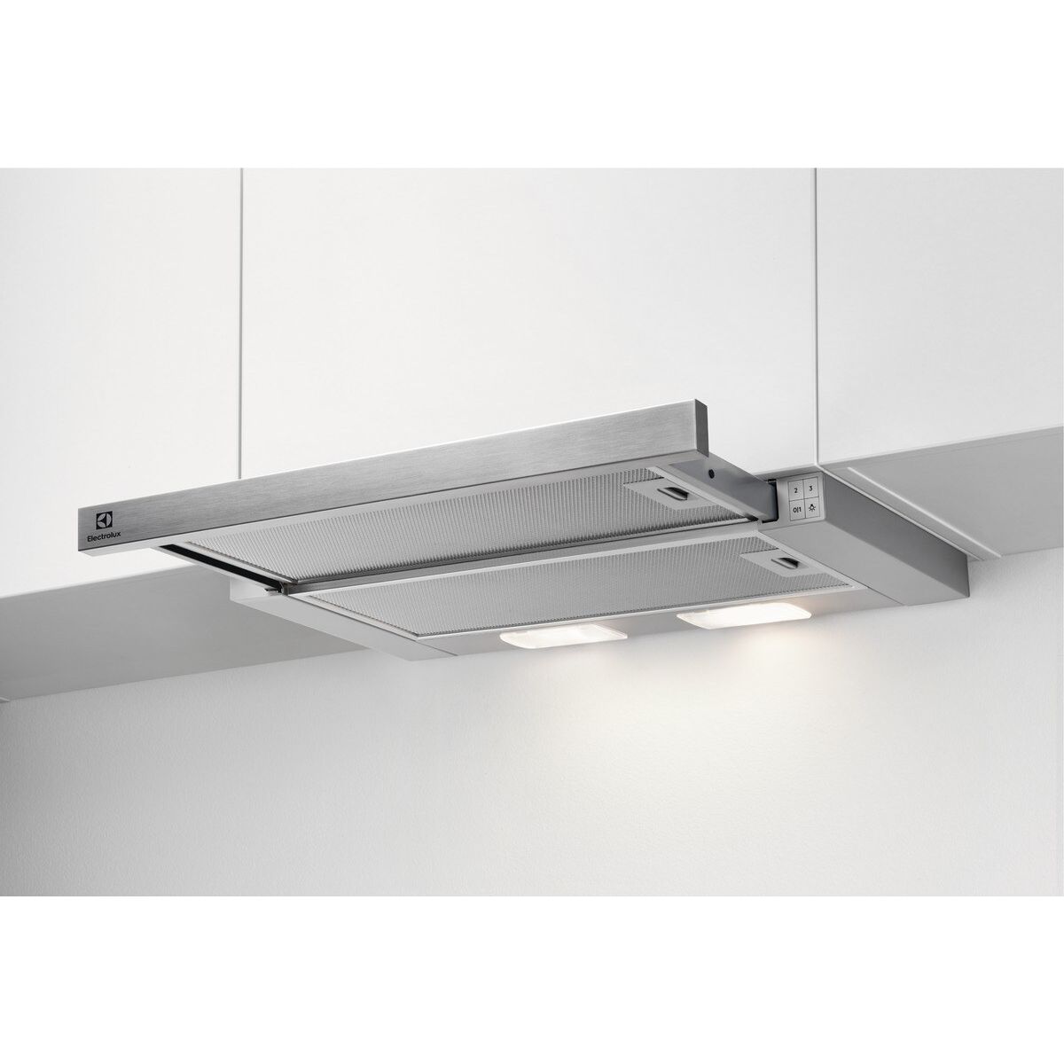 Okap teleskopowy Electrolux LFP326S LED wydajność 410 m³/h