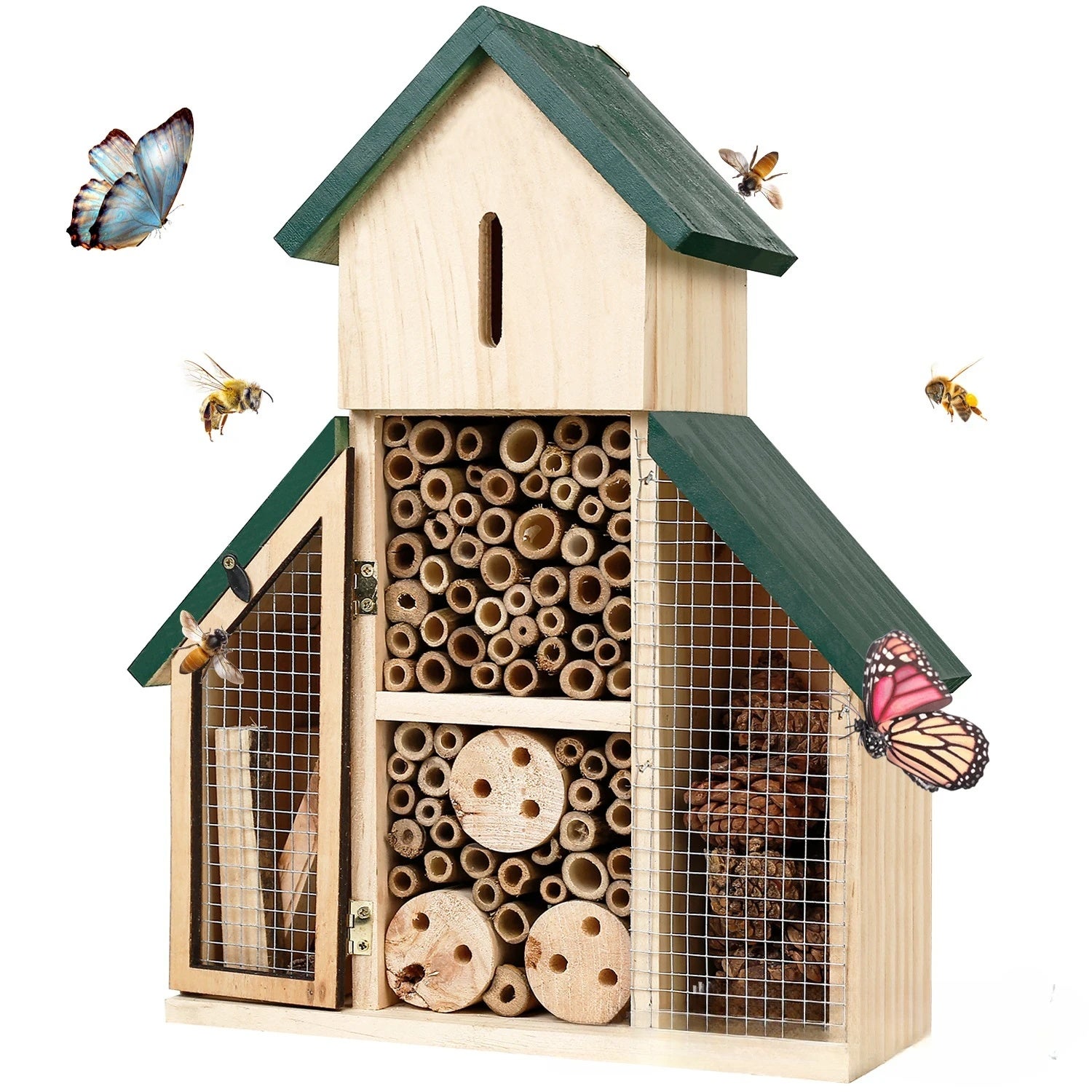 Maisons à insectes, hôtels à insectes, habitats naturels pour insectes ...