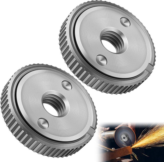 Ecrou De Serrage Rapide Pour Meuleuse D'angle Toutes Marques Au Pas De Vis M14 (14 Mm) - Bricolage