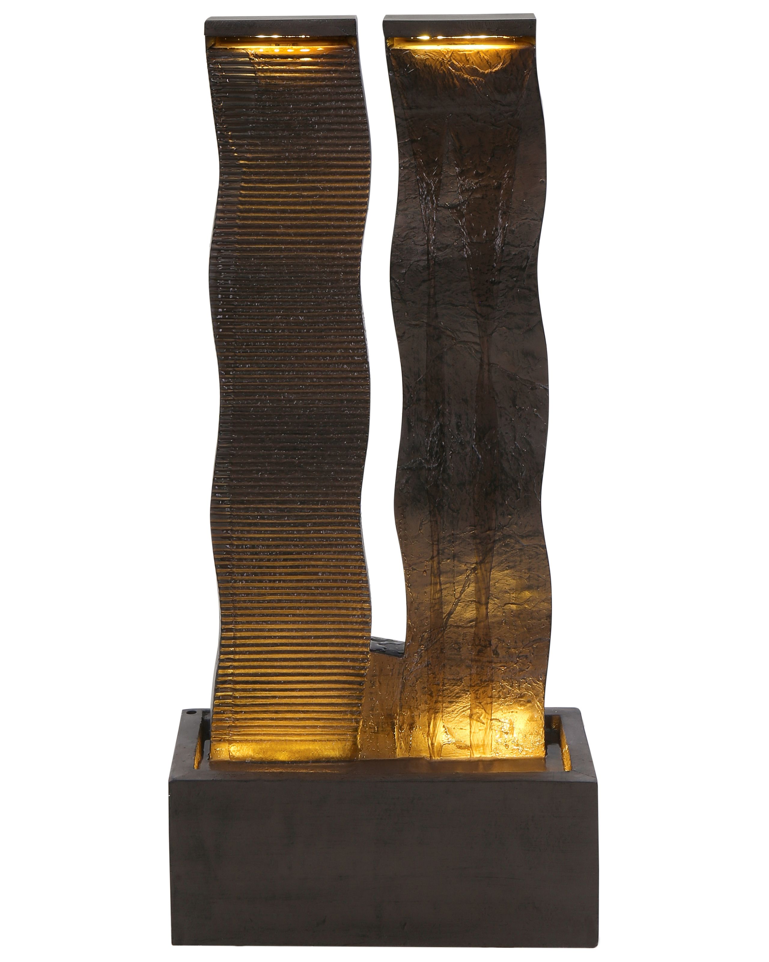 Fontaine de jardin SUNLINE LED Marron - 5