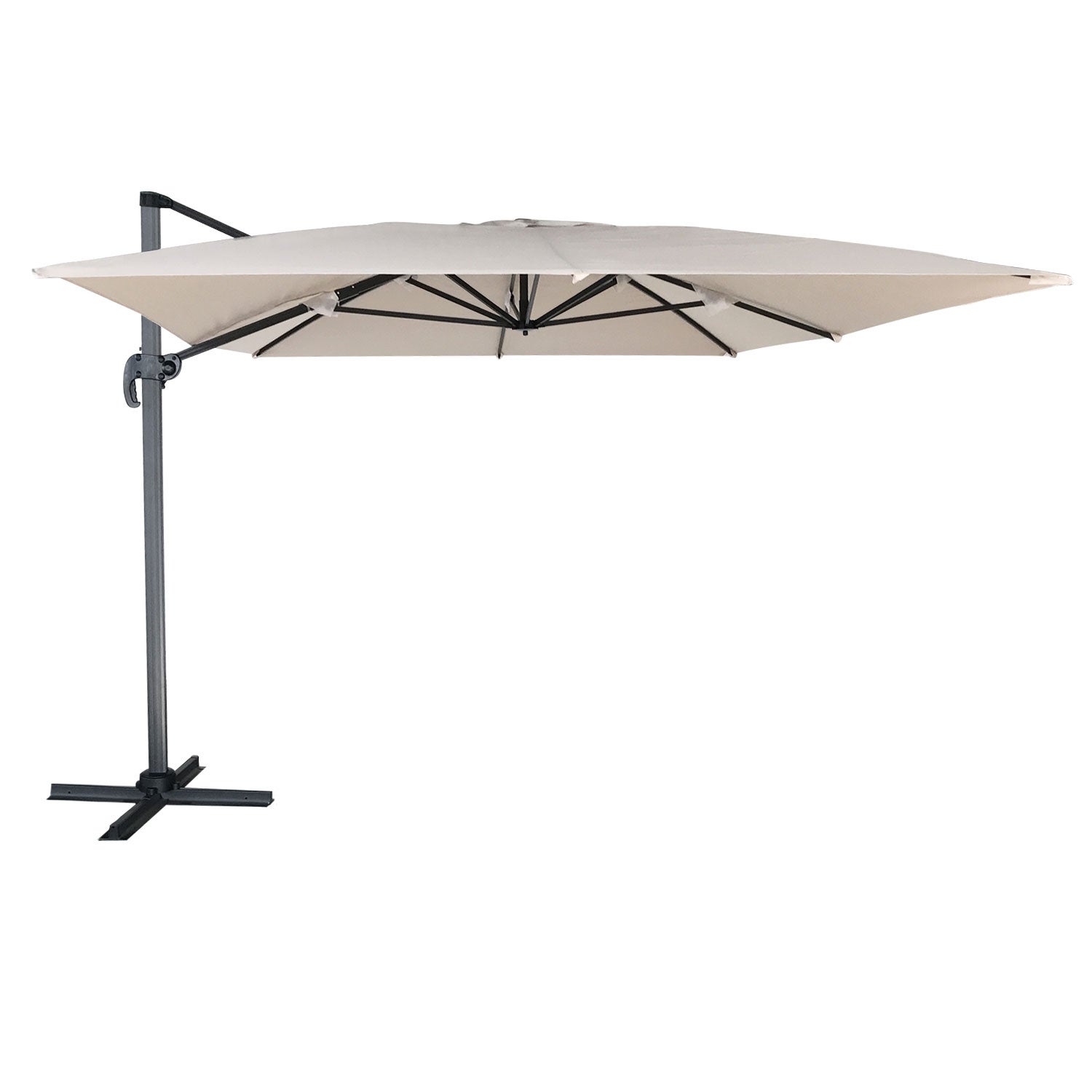Offset MOLOKAI parasol prostokątny 3x4m beżowy + pokrowiec