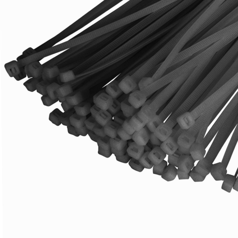 Collier rapide noir lot de 100 colliers 300 x 4,8 mm - 7
