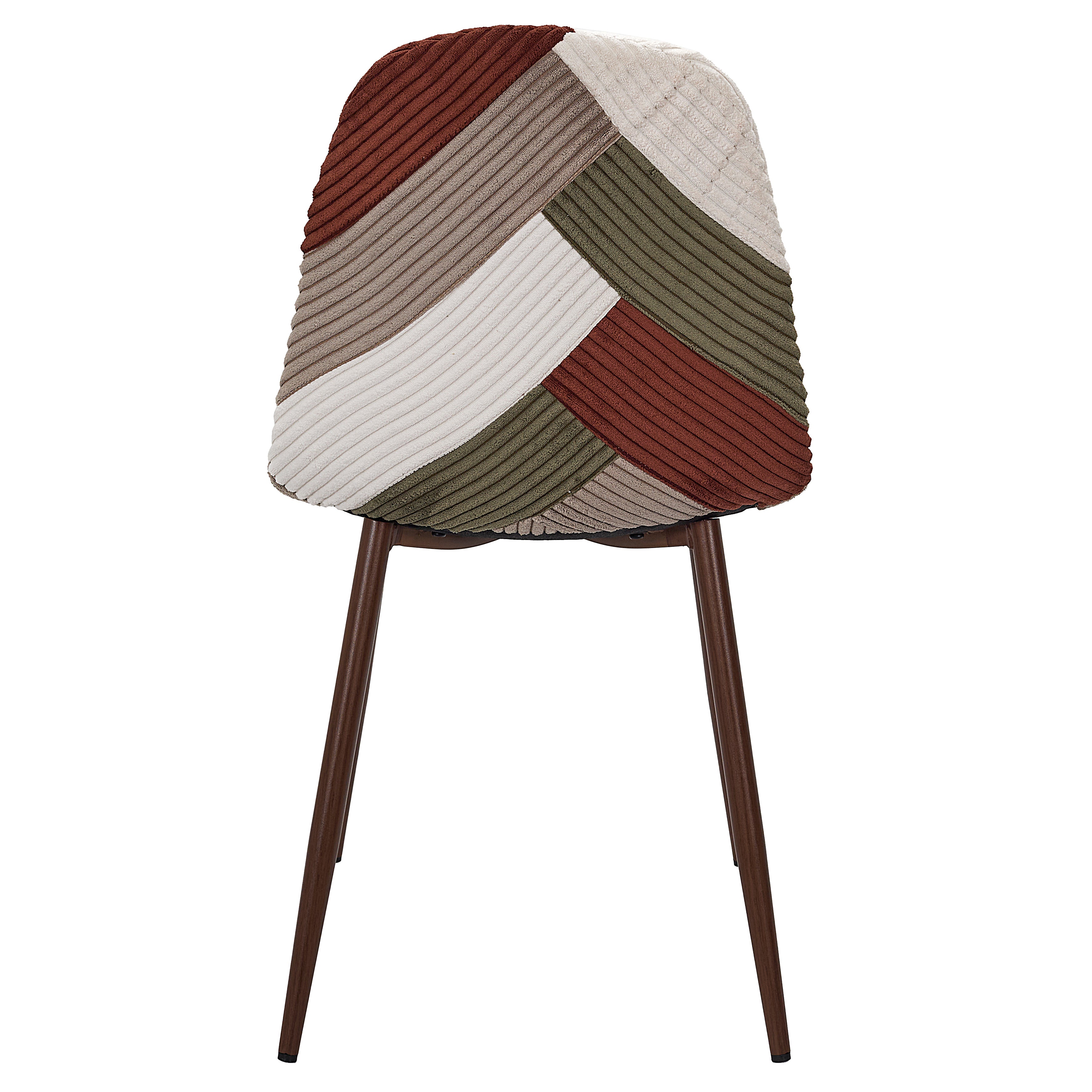 Lot de 4 Chaises Côtelé 