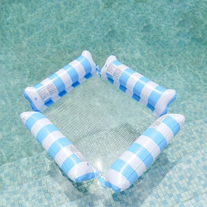 Hamac Flottant Piscine Gonflable pour Adulte, Fauteuil De Natation Gonflable pour Piscine Bouées Gonflables avec Accoudoirs Chaises Flottante Flotteur De Bain De pour S'amuser Et Se Reposer