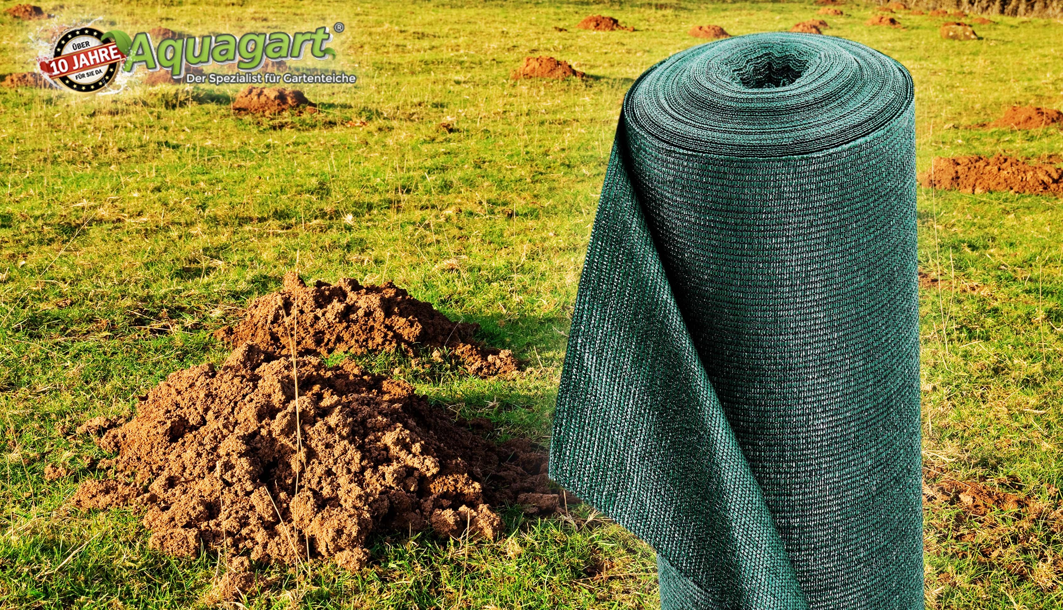 Siatka na krety 800 m², bariera na krety, siatka na krety 150 g 2 m szerokości