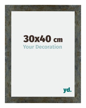 Cornice per foto personalizzata 30 x 100 cm in Nero lucido con vetro acrilico antiriflesso, poster puzzle ritratto cornici in legno