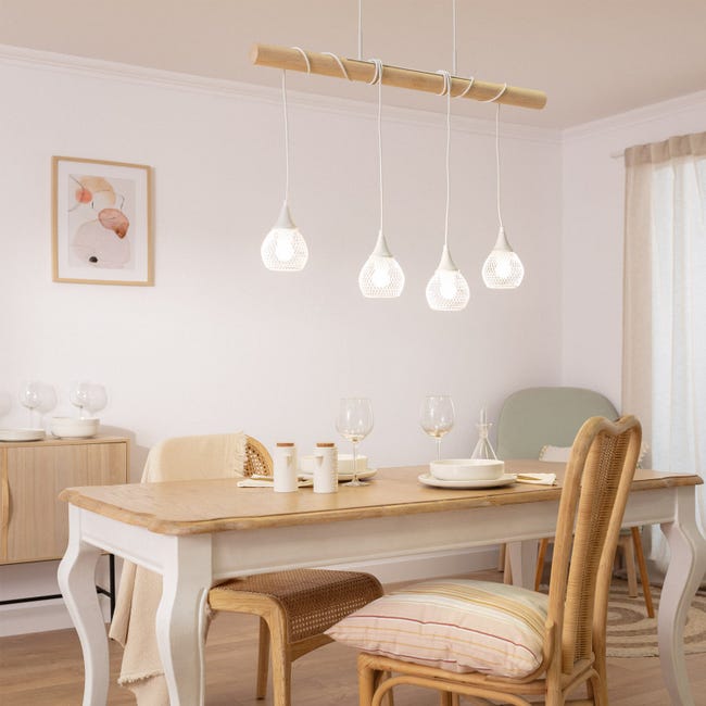 Lustre Suspension Métal et Monah | Design Scandinave | Utilise Ampoules ...