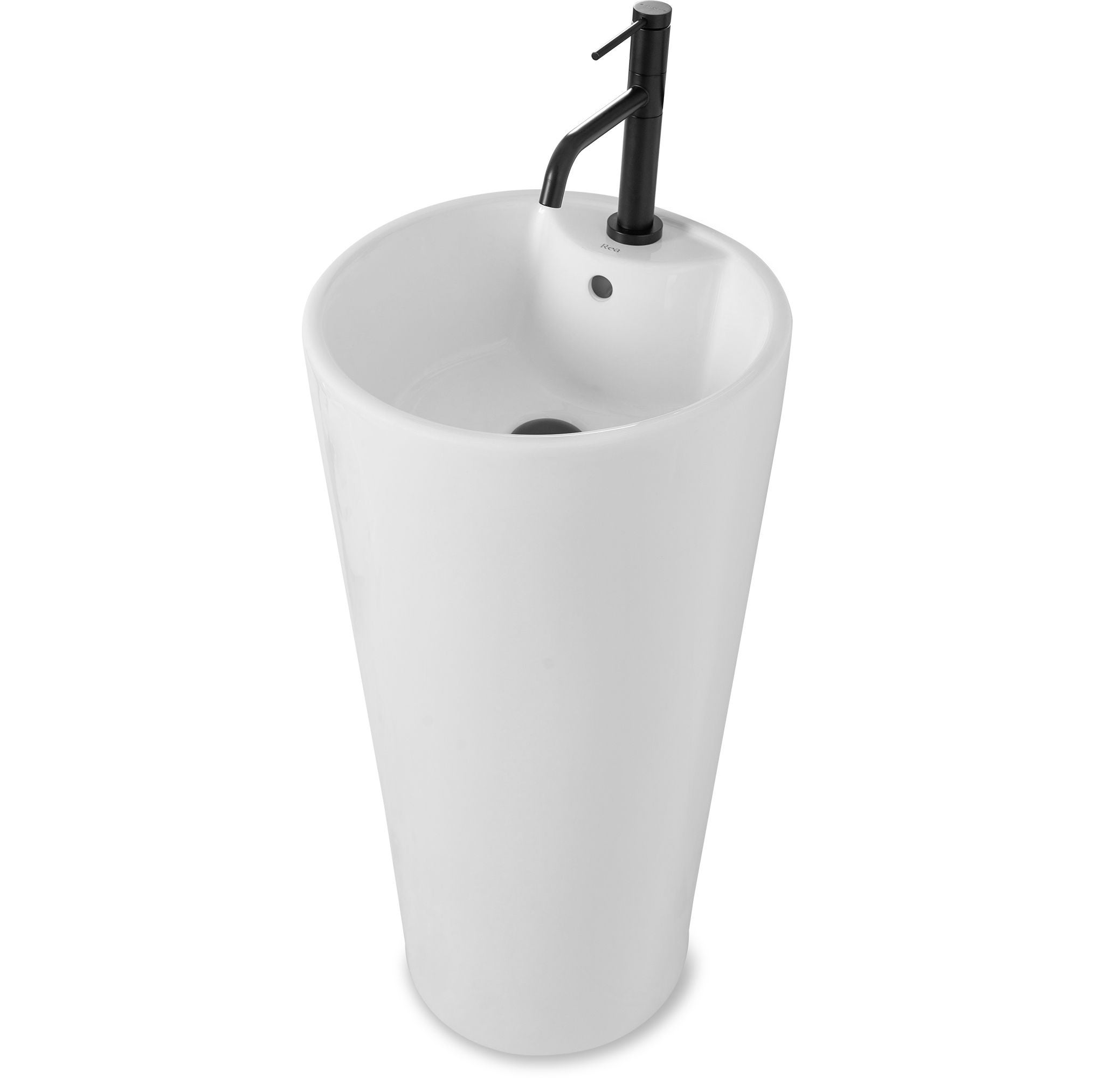 VASQUE AUTOPORTANTE REA BLANKA WHITE 40X40X85CM - 4