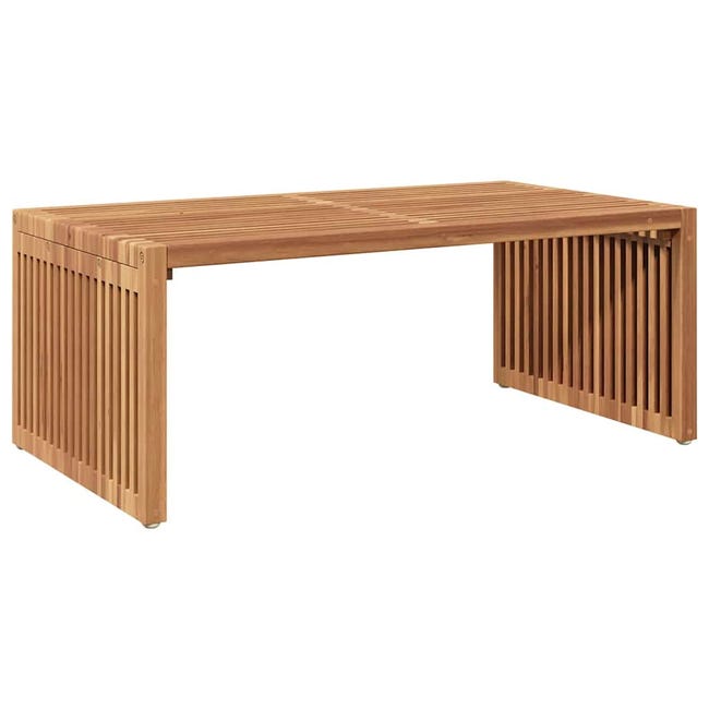 Table d'appoint de jardin manuelle, marron, 90 x 50 x 36 cm - COMFORTXL ...