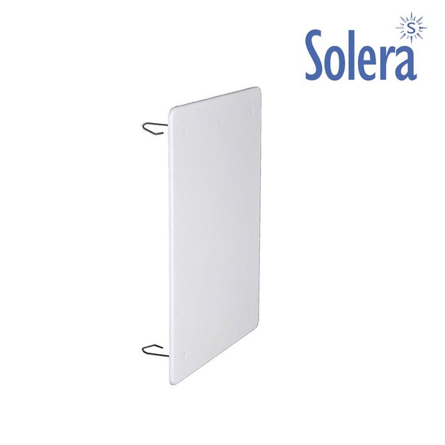 Couvercle carré pour boîte 100x100mm griffe métal Solera 62G