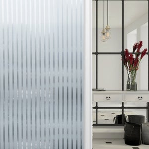 DIMEX Pellicola autoadesiva trasparente | pellicola decorativa per finestre | pellicola in vetro opaco opaco per la privacy per casa e ufficio – Fiore [122 x 200 cm