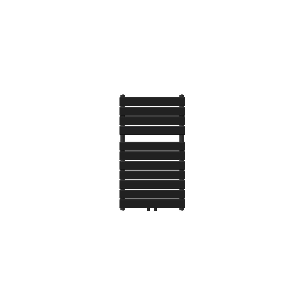 Radiateur de salle de bain steam 500 x 800 mm radiateur design noir