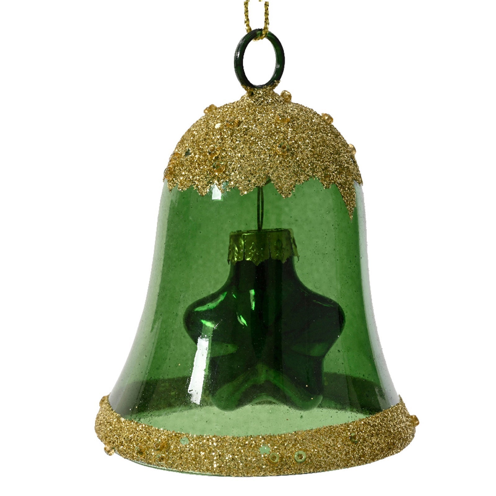 SUPVOX - Set Di 4 Spille Natalizie Con Strass: Albero, Campana, Calza E Pupazzo Di Neve