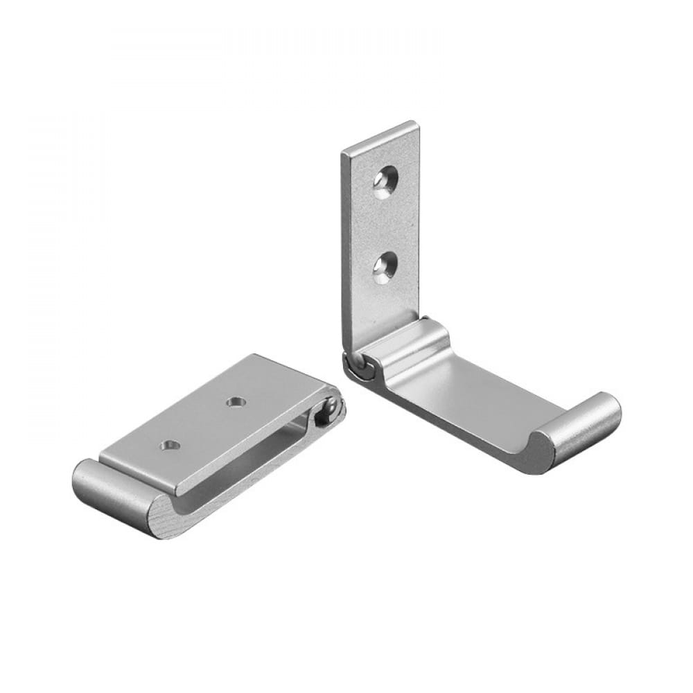 Plateado Percheros 4 Piezas Perchero de Pared Gancho Plegable Aleacion de Aluminio con Tornillos para Bano Cocina Dormitorio Oficina Leroy Merlin
