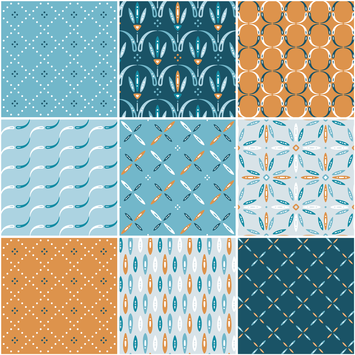 9 adesivo piastrelle scandinavo Minsk - Sticker adesivo - adesivi murali - 9stickers15x15cm - 2