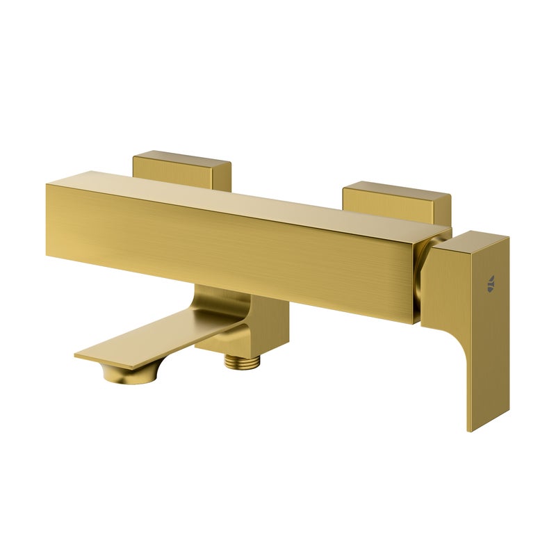 Bernstein Bateria wannowa natynkowa LAVOA szczotkowane złoto - funkcja CloudFlow