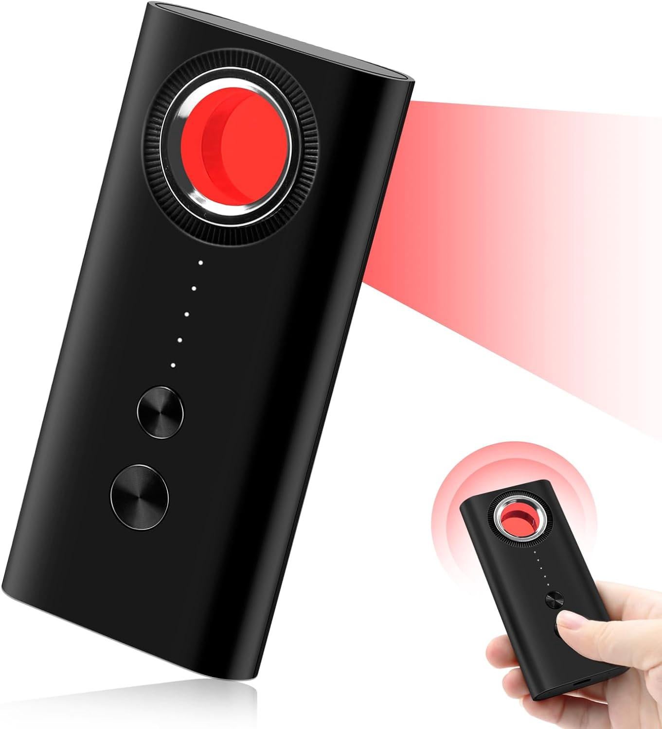 Détecteur Anti Espion Caméra Et Micro - Détecteur RF Et Caméras Dissimulées Portable