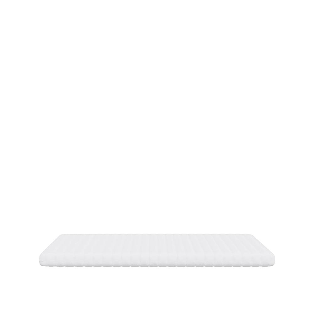 Materac vidaxl pianka 7 stref 120x200 cm biały wygodny