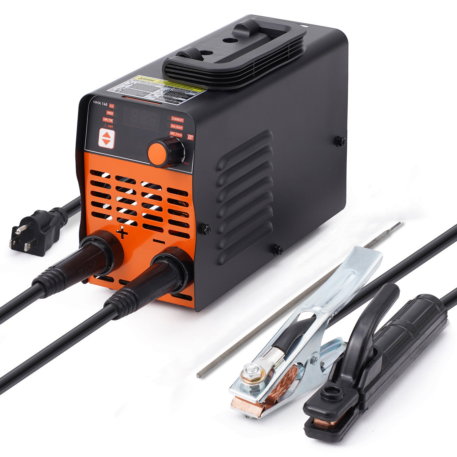 Soudeuse à bâton SucceBuy 220V,TIG Arc/Lift 100A,grand écran LED,VRD antiadhésif,démarrage à chaud,2 en 1 MMA portable pour soudure précise - 3