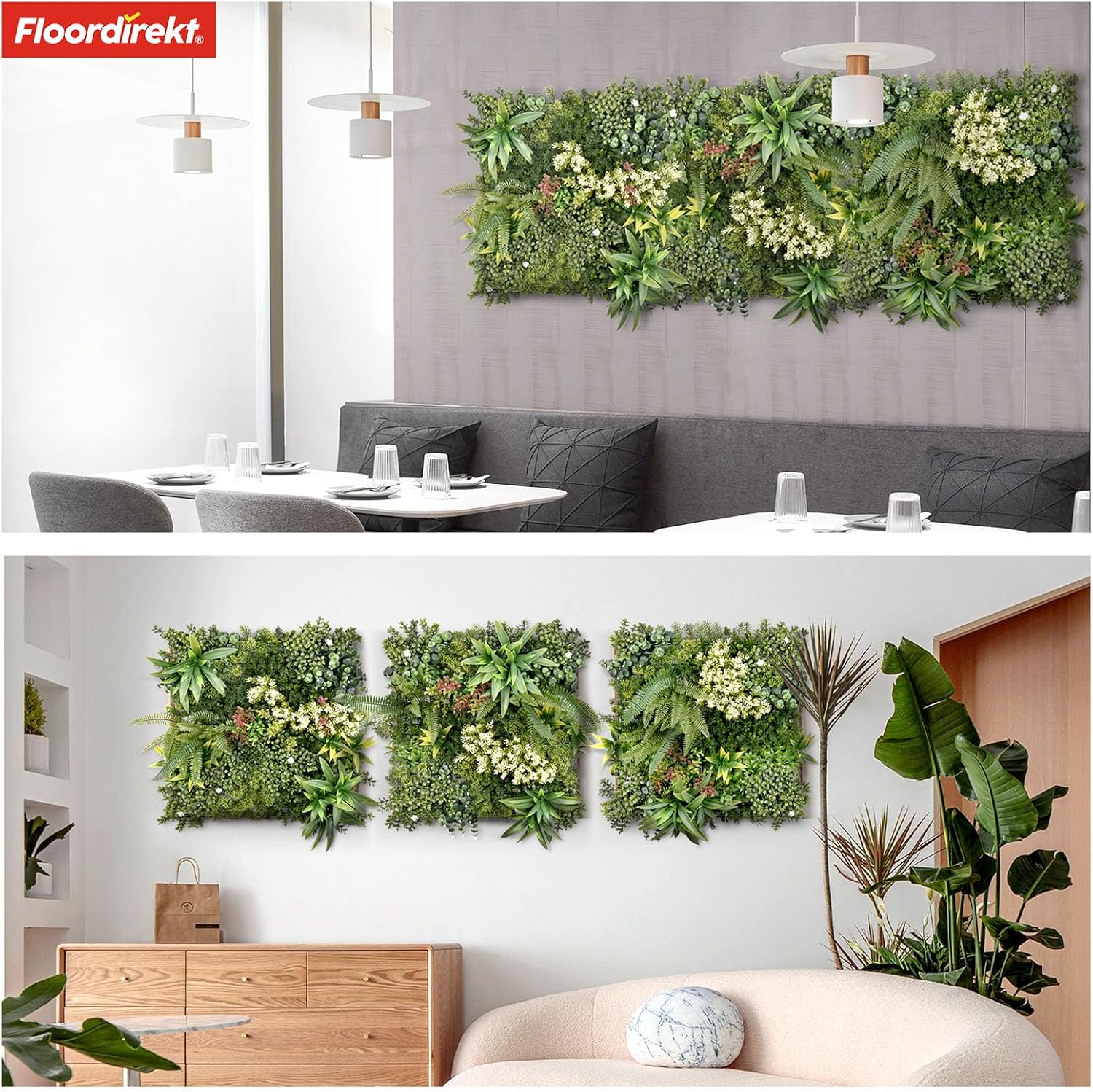 VEVOR Mur Végétal Artificiel 8 PCS Panneau Mural | WhichOne