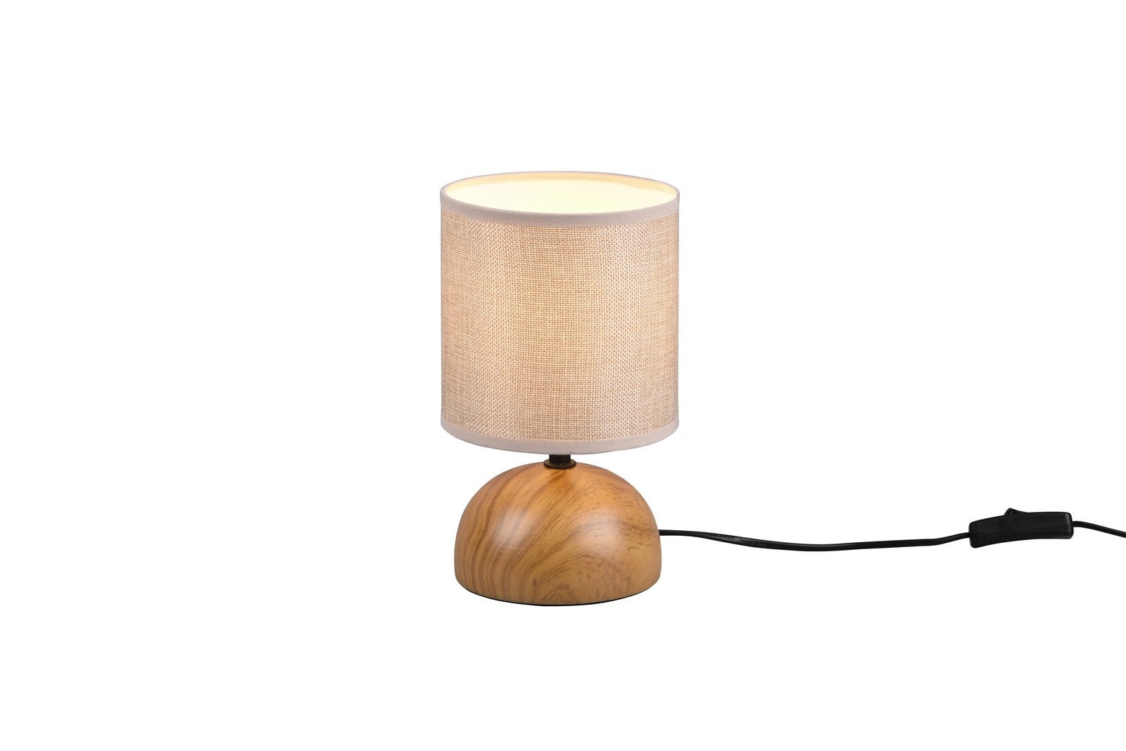 Lampa stołowa LUCI brązowo-biała 1xE14x40W RL