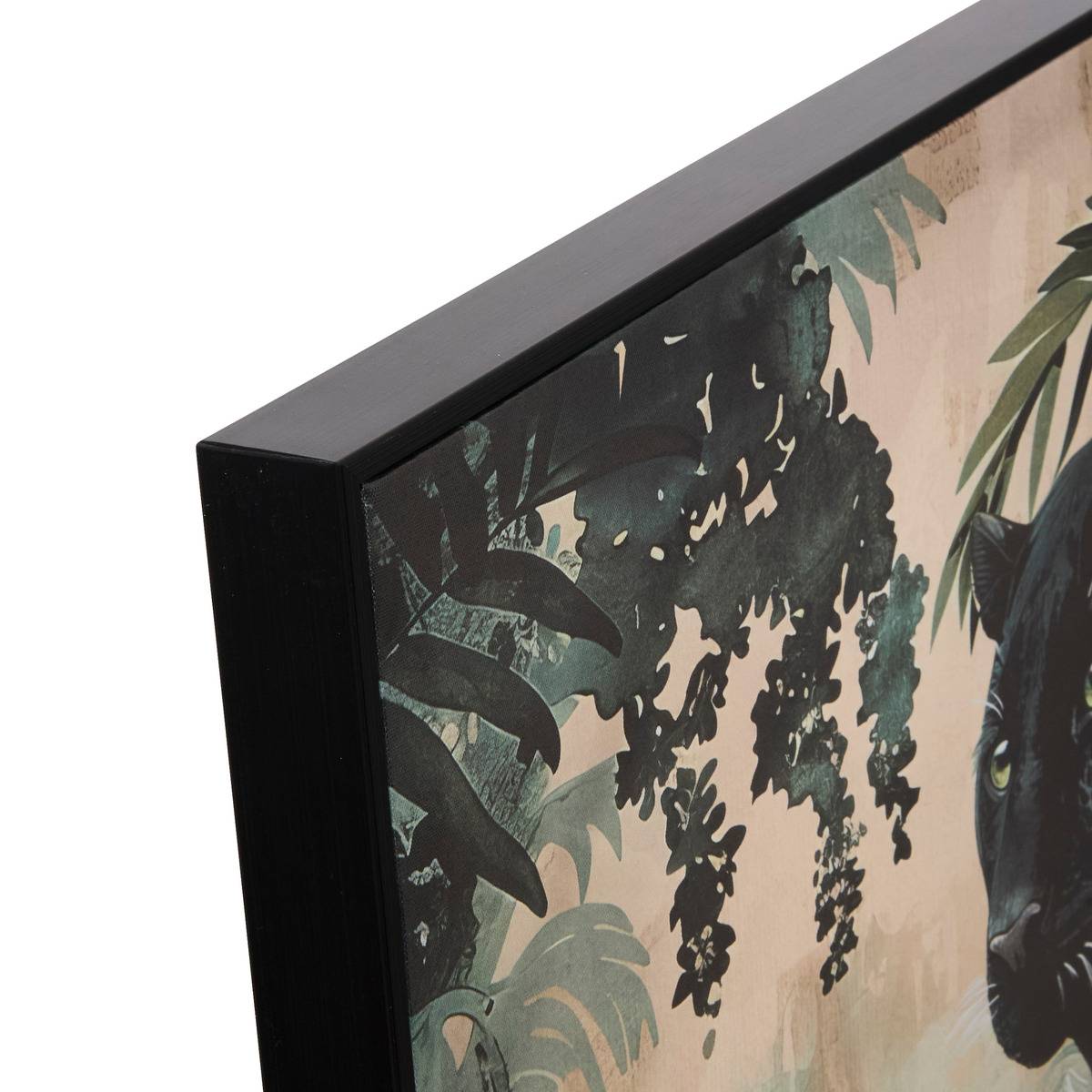 Toile imprimée encadrée Lacey vert 50x70cm - Atmosphera créateur d'intérieur - 2