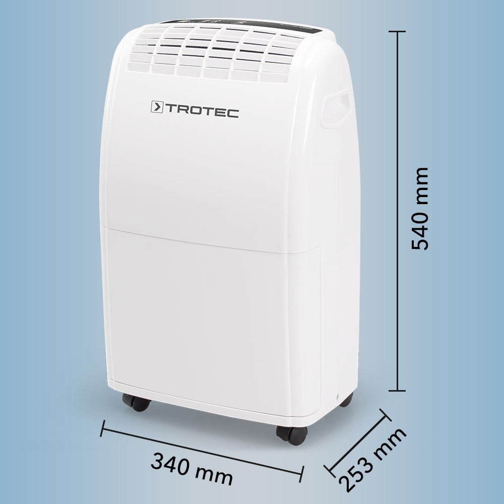 TROTEC TTK 75 E Déshumidificateur (20 l/j) pour 45 m² max. problèmes d'humidité cave maison - 5