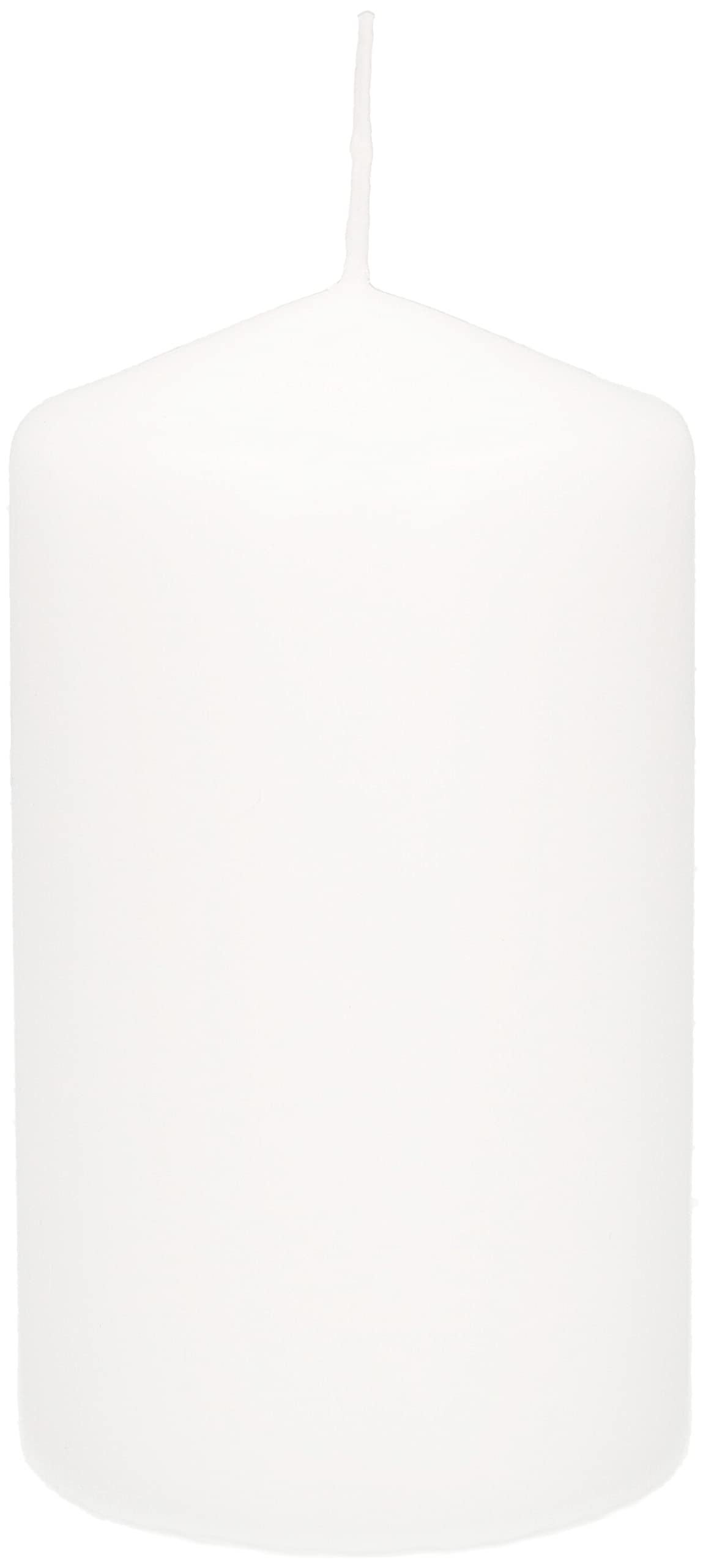 Świece cylindryczne 120 mm - Świece kolumnowe ⌀ 70 mm - Białe - KOTARBAU