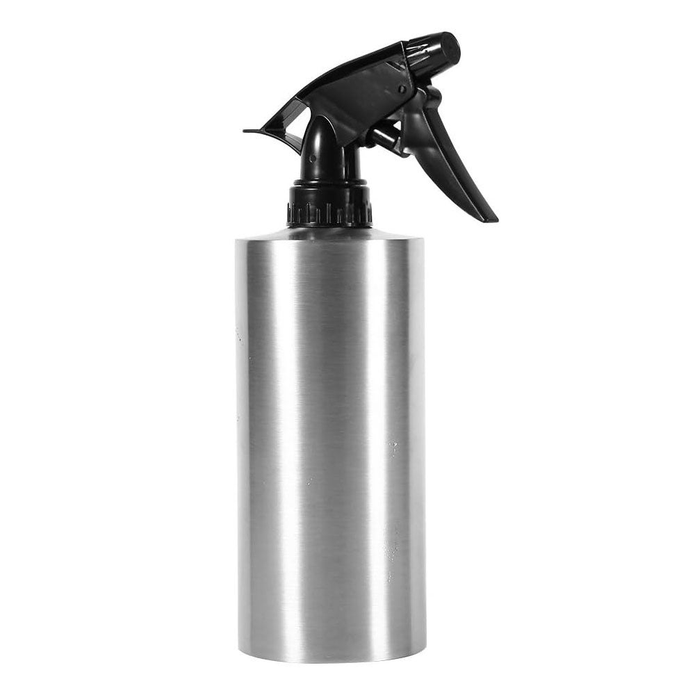 Pusta butelka ze spryskiwaczem - Butelka ze spryskiwaczem wielokrotnego użytku - Konewka ciśnieniowa ręczna ze stali nierdzewnej 304 (550 ml)
