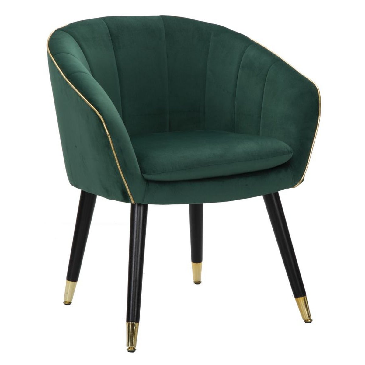 Fotel Reap, Drewno, Zielony, Seven Design