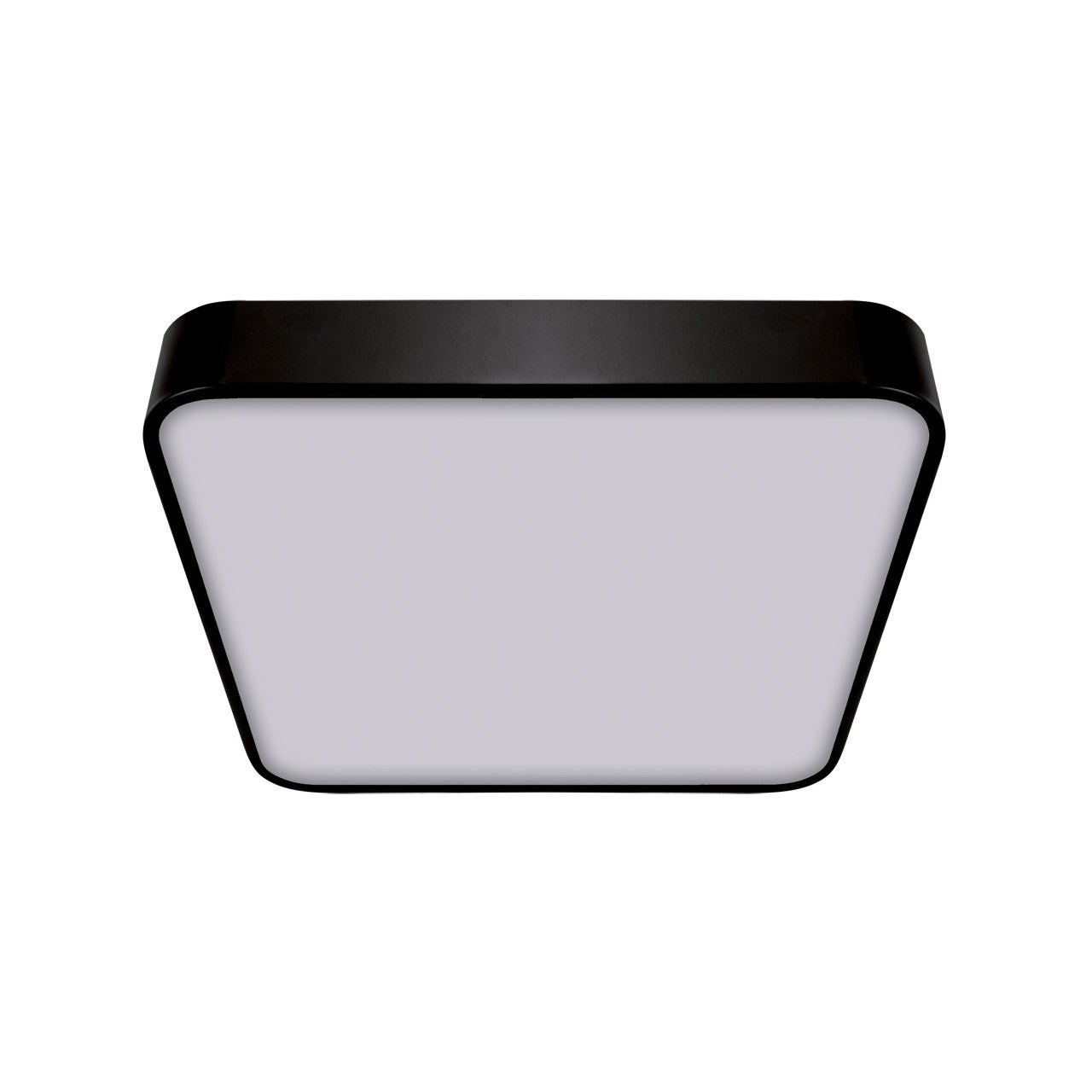 Plafon Totem kwadratowy czarno-biały LED 24W 4000K 1770lm wym: 5,5 x 40 cm IP20 tworzywo sztuczne Struhm