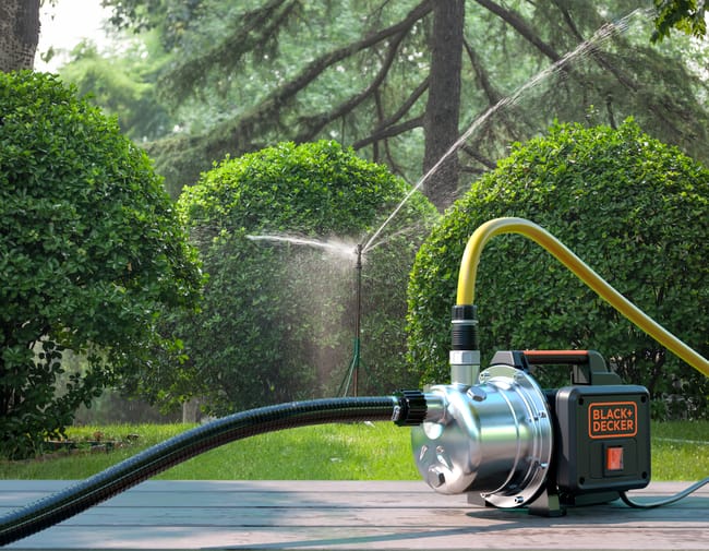Pompa Autoadescante BLACK+DECKER 800W - Portata 3500 L/h, Prevalenza 38m - Foto 1