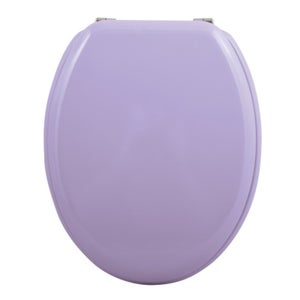 Abattant wc MDF CLEO Lavande - Charnières Inox MSV