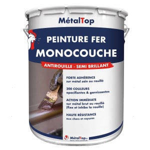Peinture Bardage Bois - Metaltop - Blanc signalisation - RAL 9016 - Pot 15L Lero
