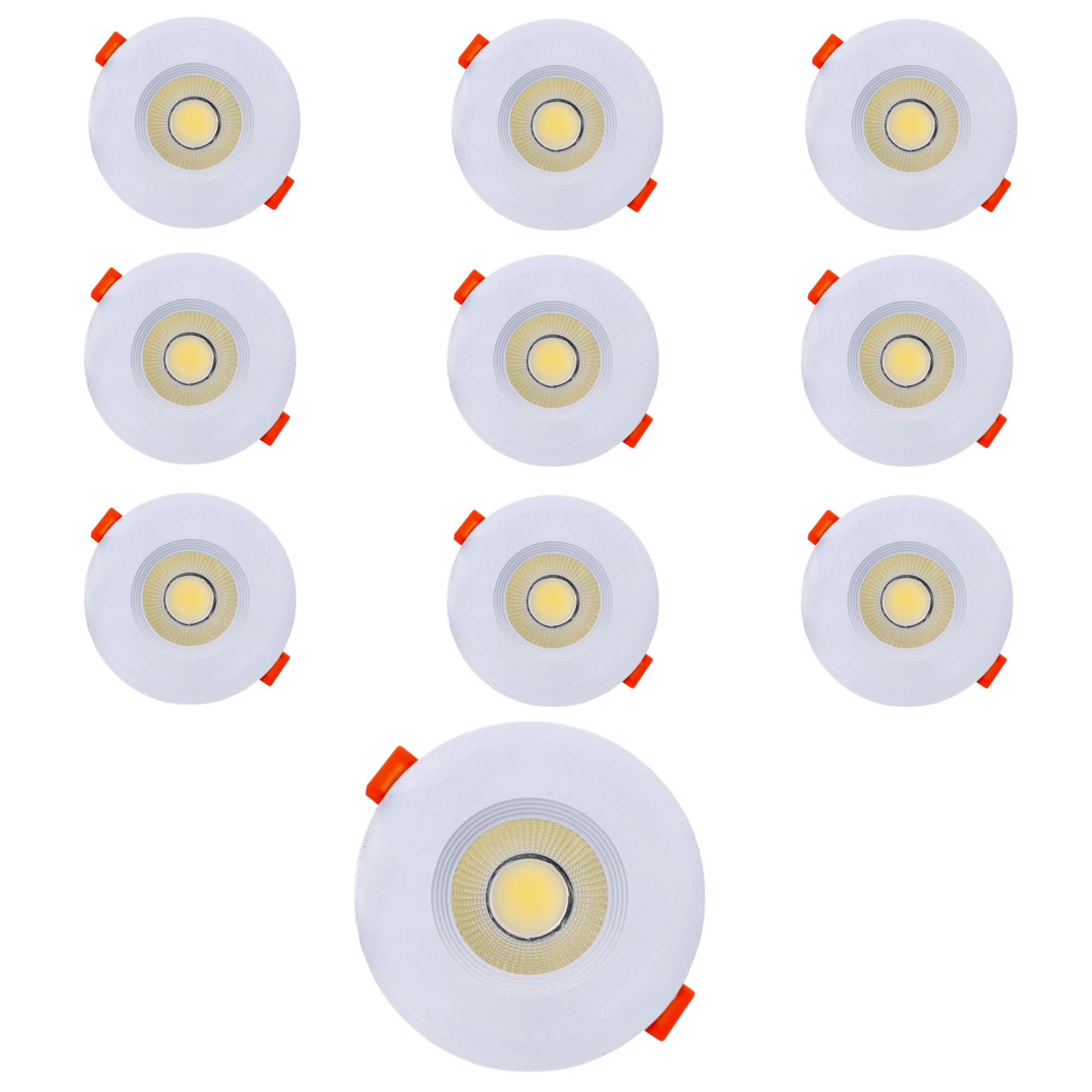 Zestaw x3 sterowników do reflektorów LED typu downlight 15W-18W DC