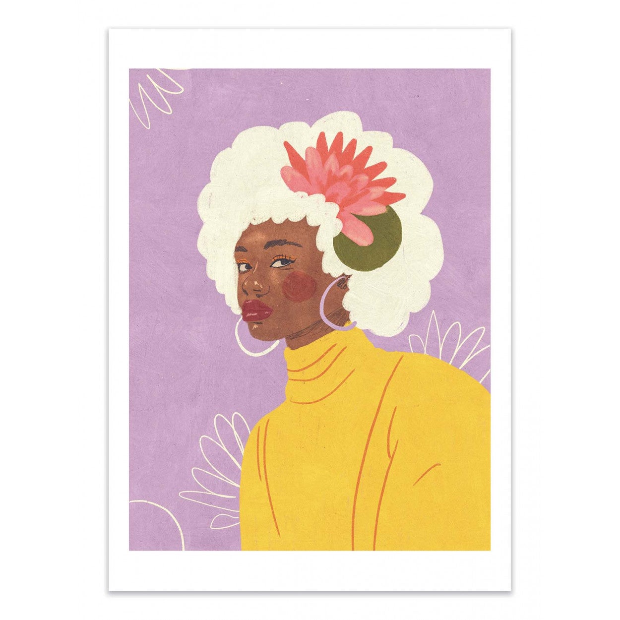 Art-poster - lily - gigi rosado - 50 x 70 cm