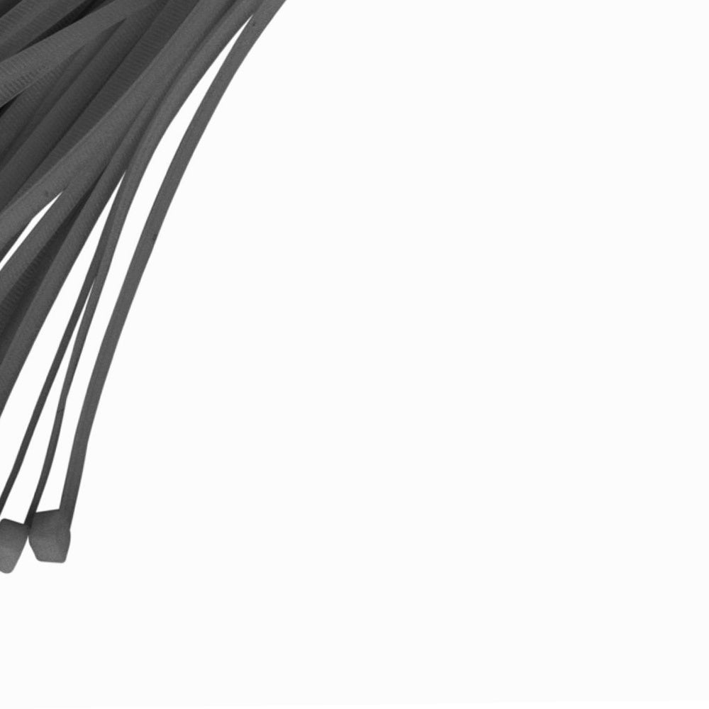 Collier rapide noir lot de 100 colliers 300 x 4,8 mm - 8