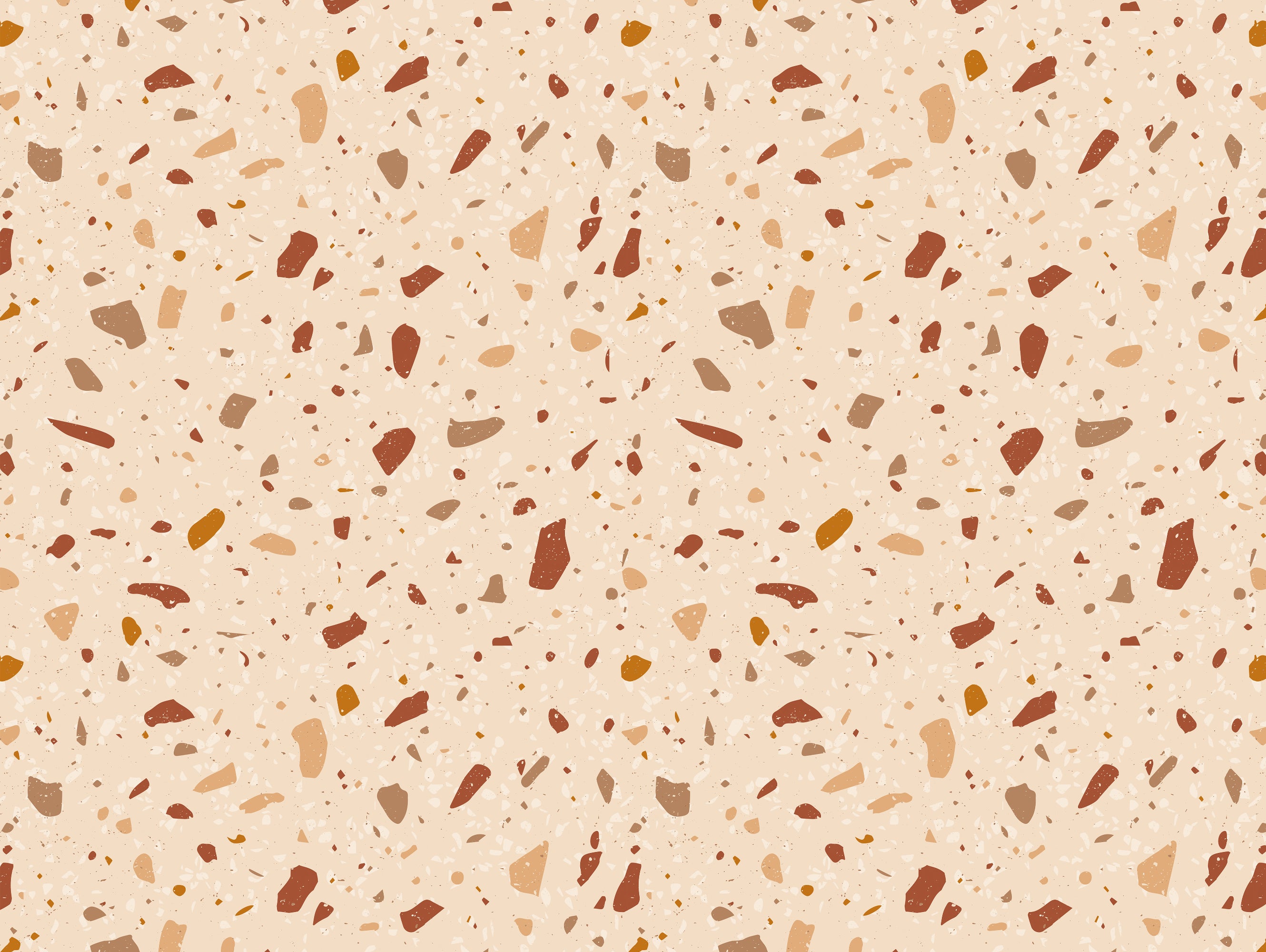 Dywan winylowy Terrazzo Helena 100x133 cm - antypoślizgowa wykładzina PVC z gładkim nadrukiem, winylowa do kuchni lub salonu, zmywalna