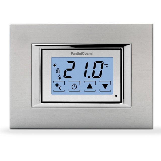 Thermostat d'ambiance intégré, écran tactile, 3 températures, 230 V-50 Hz