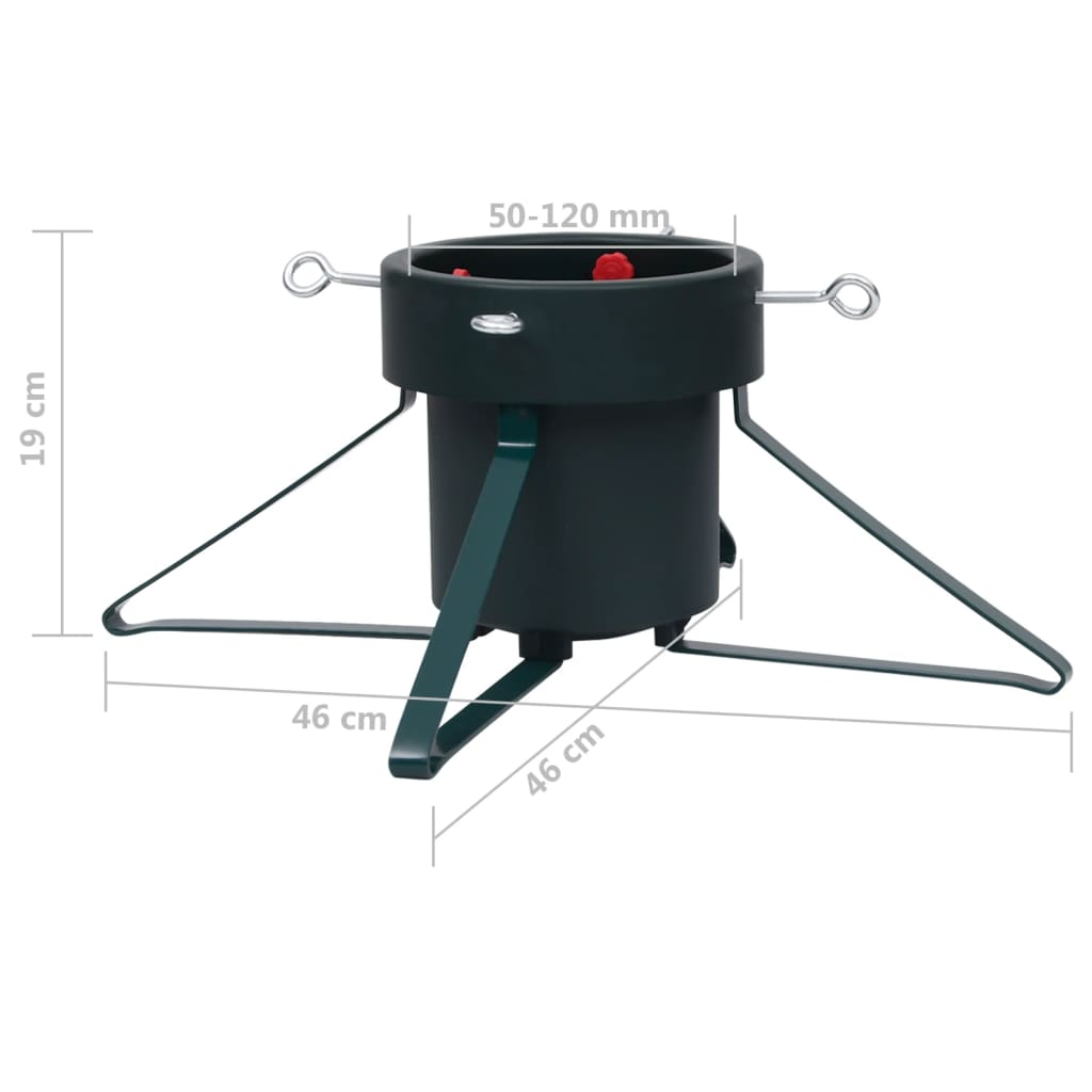 Stojak pod choinkę, czarny, 46x46x19 cm - 3