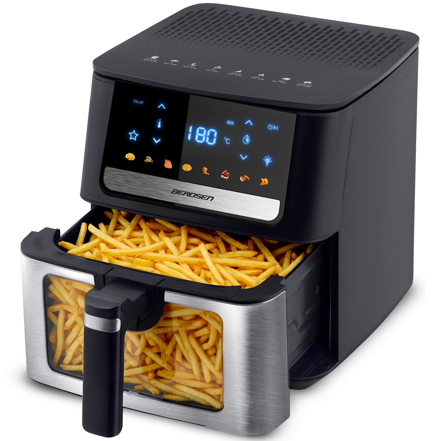 Frytkownica beztłuszczowa 6,5l air fryer frytownica Berdsen BD-655
