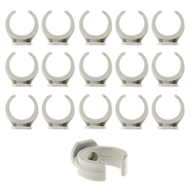 Lot de 150 clips Ø25mm sans chevilles - Zenitech