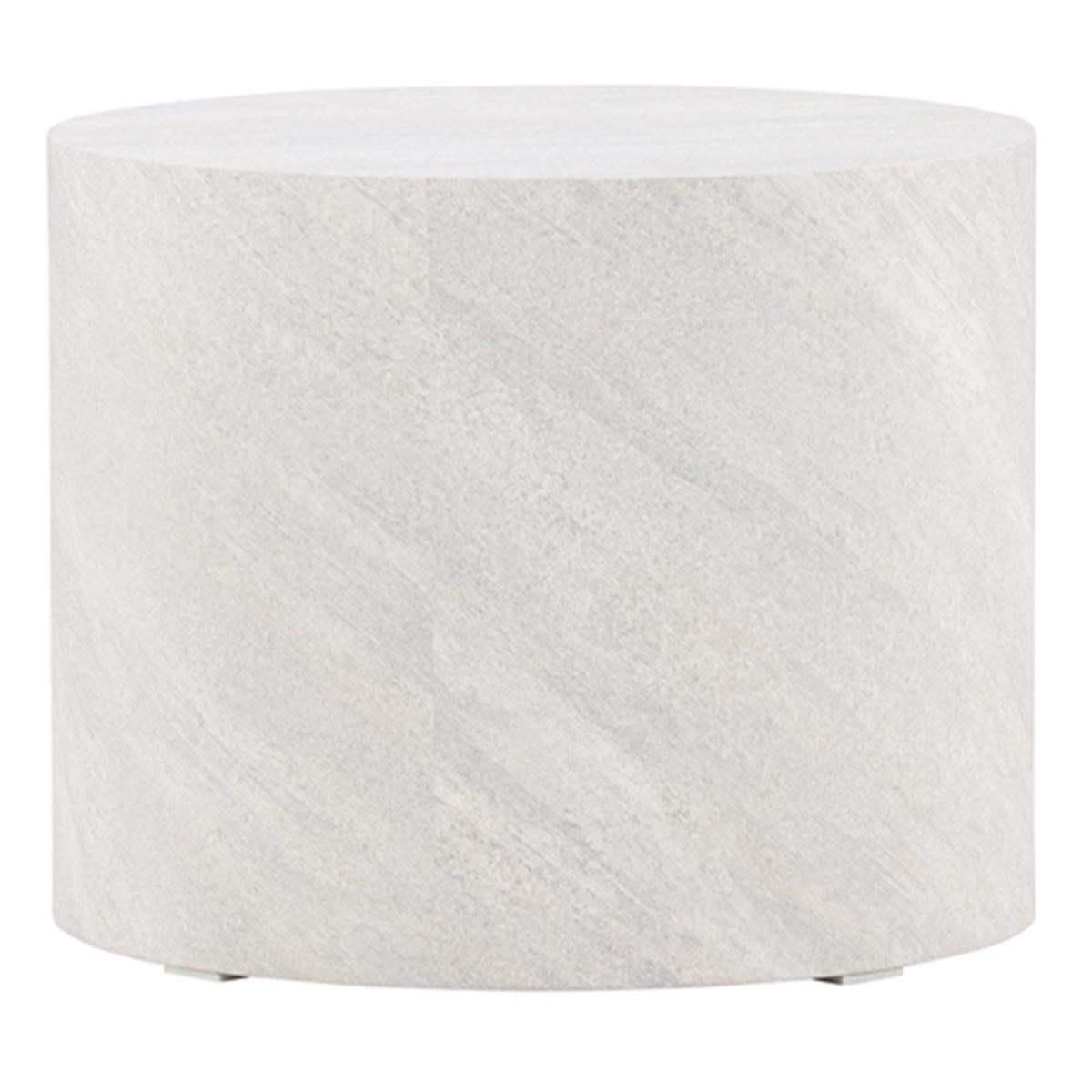 York stolik kawowy Ø50 cm szary.
