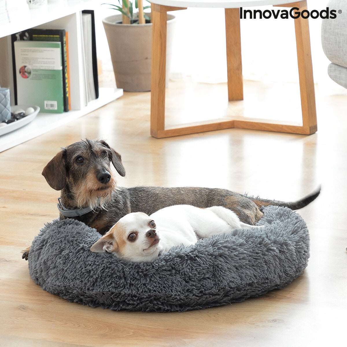 Cama Antiestrés para Mascotas Bepess InnovaGoods Ø 60 cm - 4