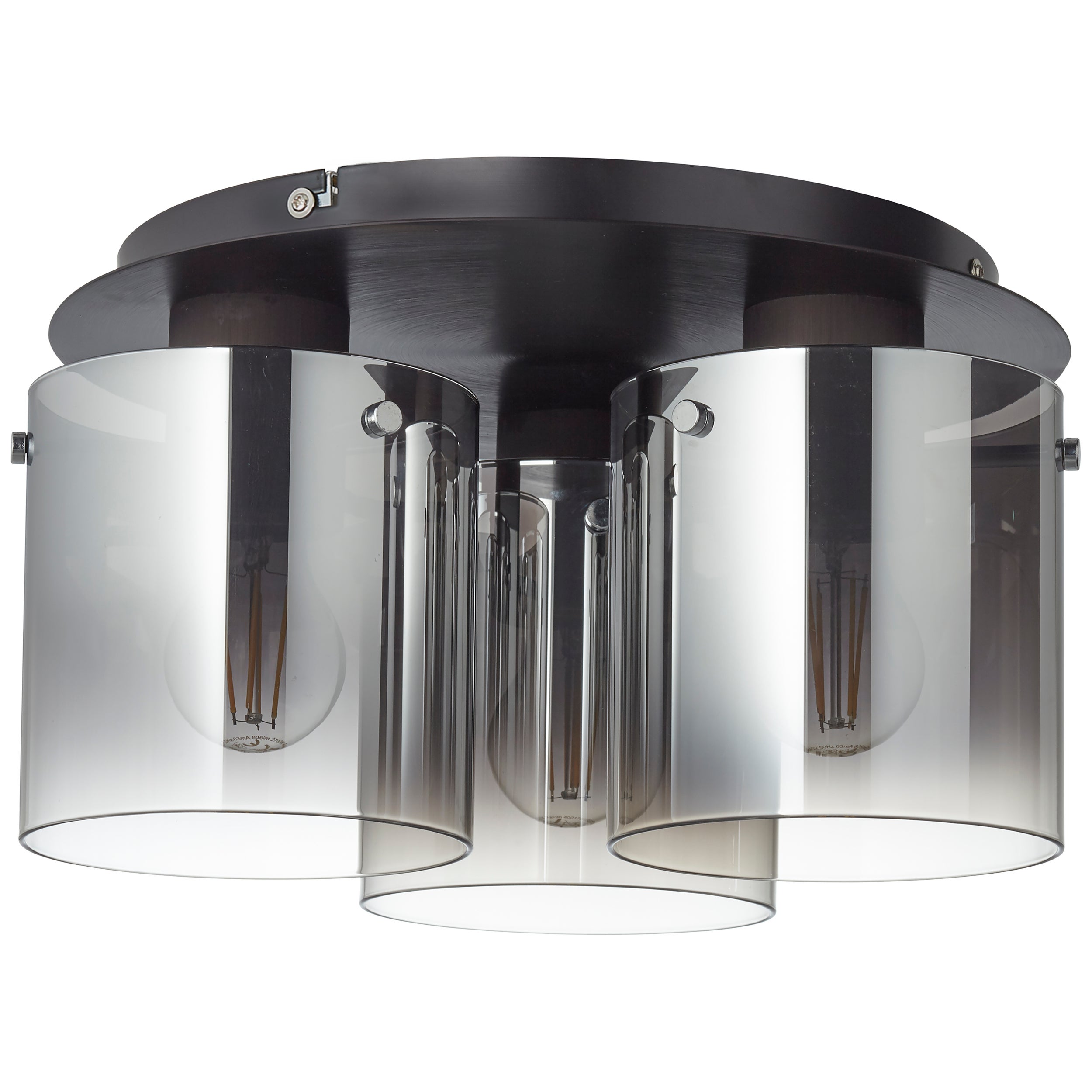 Lampa BRILLIANT, Drewno zawieszenie 25cm czarny / kolor drewna, 1x A60, E27, 25W, drewno ze zrównoważonej gospodarki leśnej (FSC) - 2