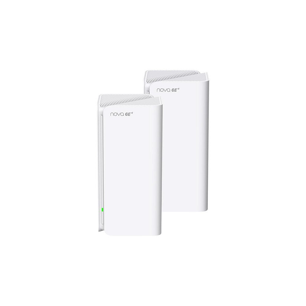 Tenda Mx21 Pro(Paquete De 2) Tribanda (2,4 Ghz / 5 Ghz / 6 Ghz) Wi-Fi 6 (802.11Ax) 3 Interno Blanco , Leroy Merlin