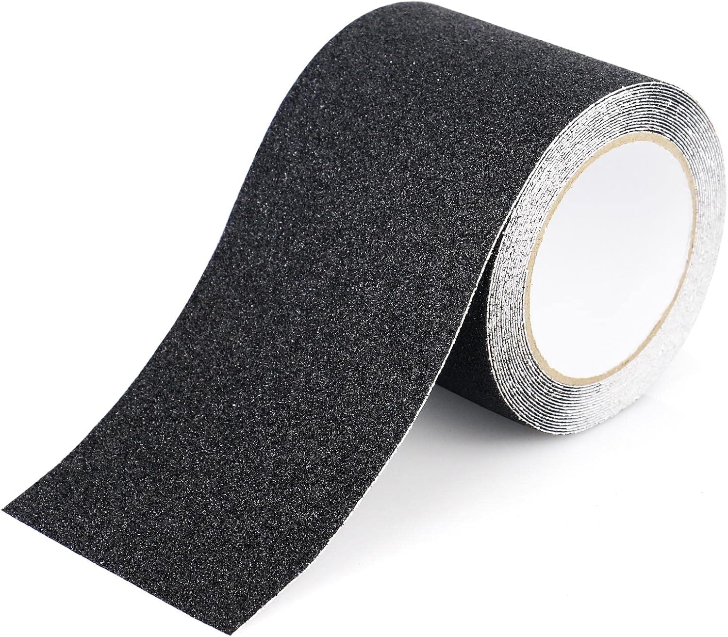 Ruban Antidérapant Noir 5 Cm X 5 M – Bande Adhésive Sécurité Escaliers, Marches, Rampes Intérieur Extérieur